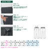 U8702-09 スラックス ワンタック 脇ゴム Uniform Circus BEAMS ユニフォームサーカスビームス オールシーズン 作業服 作業着 SS～5L ポリエステル100％
