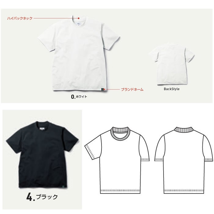 U7705-63 半袖Tシャツ 胸ポケットなし Uniform Circus BEAMS ユニフォームサーカスビームス 年間定番 作業服 作業着 S～4L ポリエステル100％
