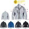 EBA326 長袖ジャケット BIGBORN ビッグボーン 秋冬 作業服 作業着 S～6L ポリエステル90％・綿10％ 裏綿ストレッチツイル