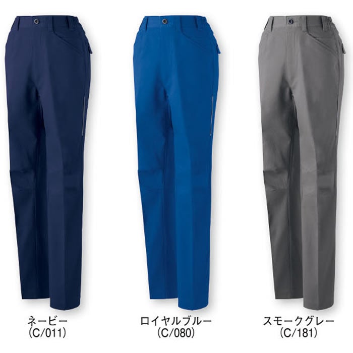 11206 エコ製品制電ストレッチレディースパンツ 自重堂 Jichodo 秋冬 作業服 作業着 SS-5L ポリエステル74％・複合繊維21％・綿5％ レイピマピケ