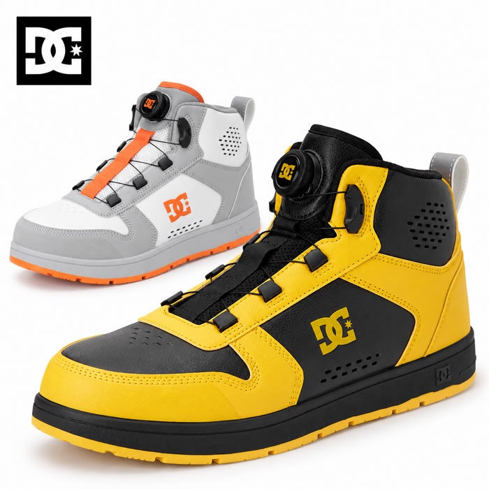 DP005701 PHACTOR HI DL プロテクティブスニーカー DC WORKCREW 安全靴・安全スニーカー ハイカットタイプ 25.0cm～29.0cm