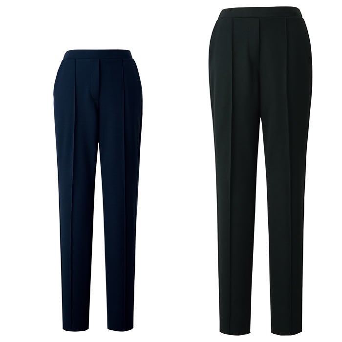 SA500P パンツ 総ゴム 神馬本店 selectstage ストレッチ SDGs 事務服 制服 5号～23号 ポリエステル100％ 制菌エコツイルニット