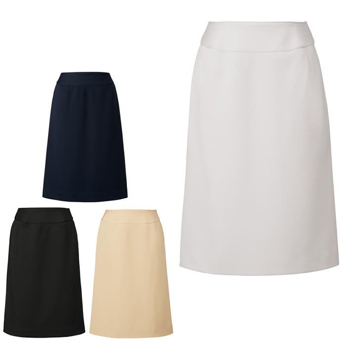  WN50S スカート Aライン 神馬本店 selectstage ストレッチ SDGs 事務服 制服 SS～7L ポリエステル100％ エコツイルニット