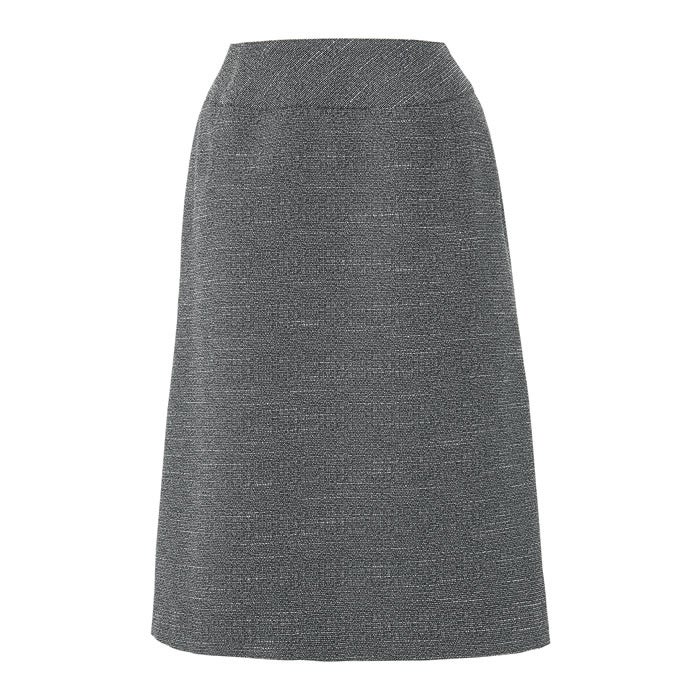  WN80S スカート Aライン 神馬本店 selectstage SDGs 事務服 制服 SS～5L ポリエステル95％・複合繊維5％ エコシックツイード