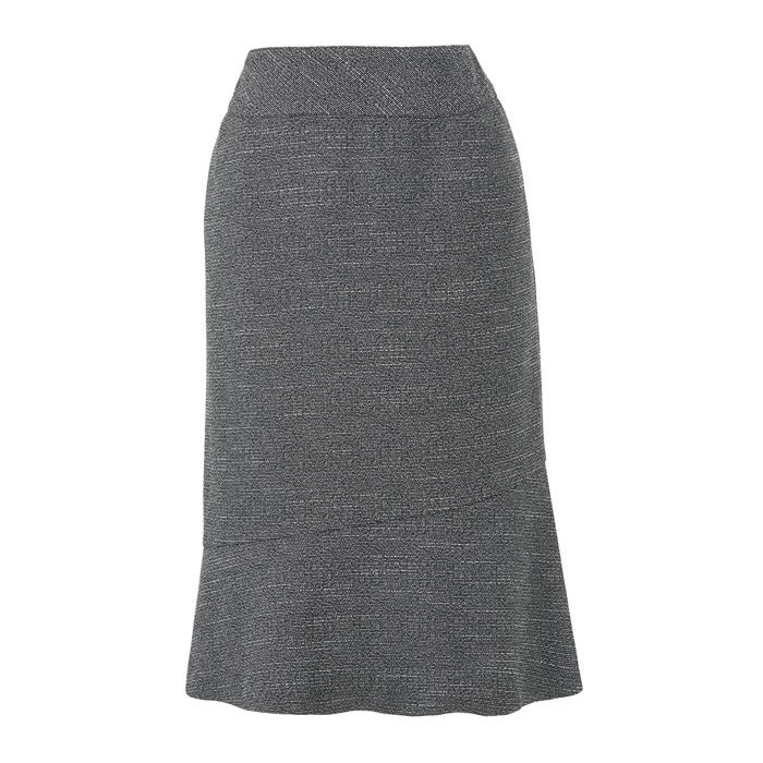 WN81S スカート 切り替えフレア 神馬本店 selectstage SDGs 事務服 制服 SS～5L ポリエステル95％・複合繊維5％ エコシックツイード
