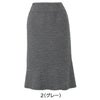 WN81S スカート 切り替えフレア 神馬本店 selectstage SDGs 事務服 制服 SS～5L ポリエステル95％・複合繊維5％ エコシックツイード