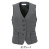 WN80V ベスト 神馬本店 selectstage 事務服 制服 5号～23号 ポリエステル95％・複合繊維5％ エコシックツイード