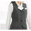WN80V ベスト 神馬本店 selectstage 事務服 制服 5号～23号 ポリエステル95％・複合繊維5％ エコシックツイード