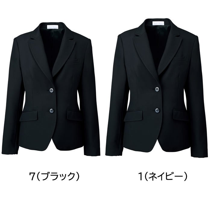 E2440 ジャケット 神馬本店 selectstage 事務服・制服 5号～23号 ポリエステル100％ ストレッチツイル