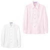 E2301 長袖タイプブラウス　神馬本店 selectstage 事務服・制服 5号～19号 ポリエステル65％・綿35％ ファインブロード