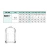 E2301 長袖タイプブラウス　神馬本店 selectstage 事務服・制服 5号～19号 ポリエステル65％・綿35％ ファインブロード